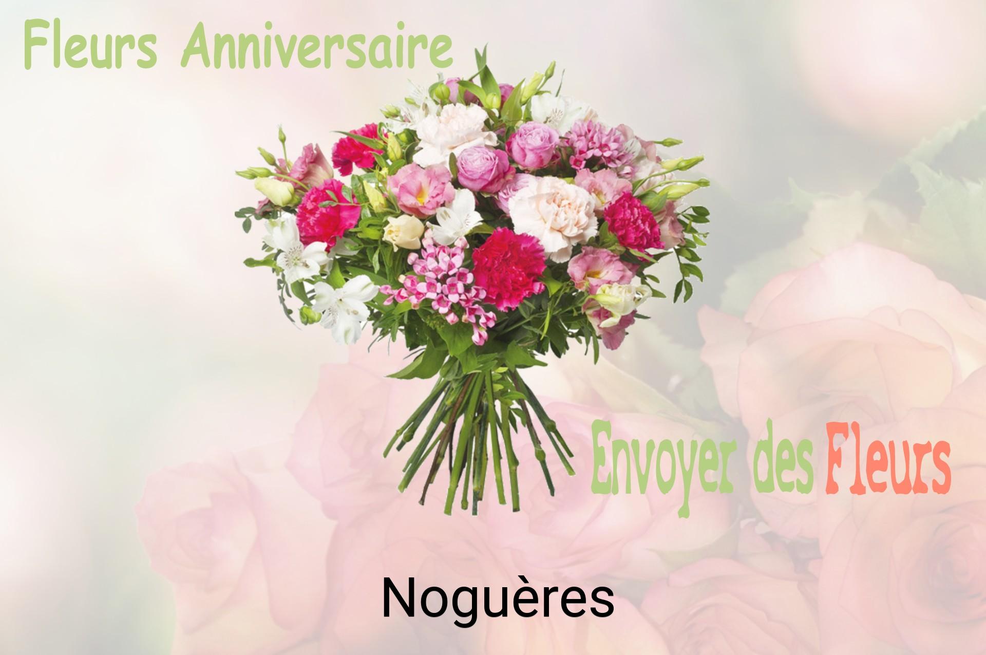 Bouquet de fleurs d’anniversaire livré à Noguères